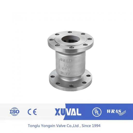 Vertical lift check valve