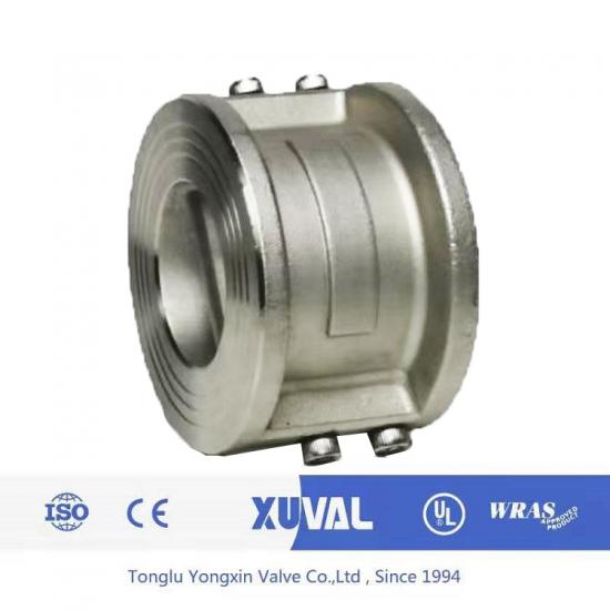 Stainless steel wafer check valve
