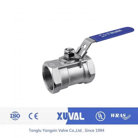 1 piece ball valve stainless steel