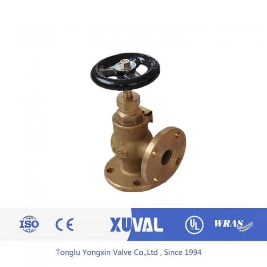 Bronze angle globe valve
