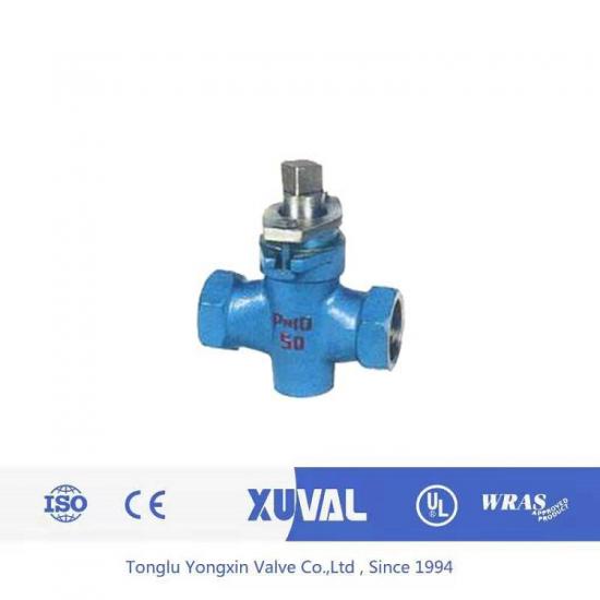 Two way plug valve
