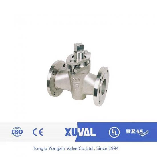 Stainless steel plug valve