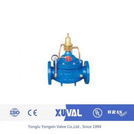500X pressure relieving/sustaining valve