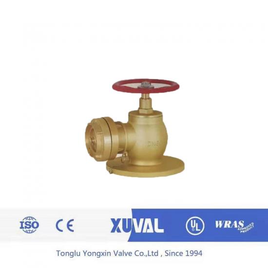 Flange type hydrant angular