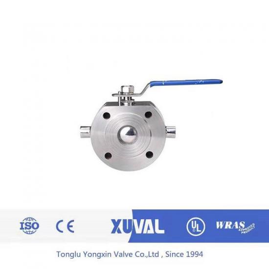 Insulated jacketed ball valve