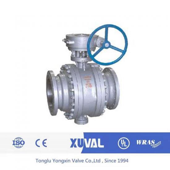 PN16 hard seal fixed ball valve