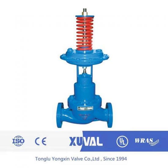 Stainless steel self operated pressure regulating valve