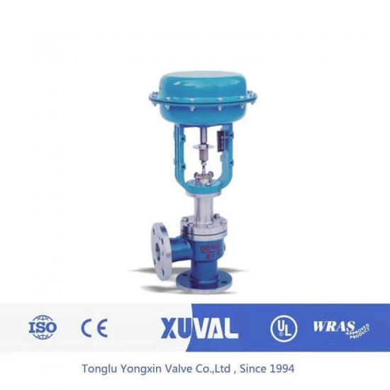 Cast steel angle regulating valve