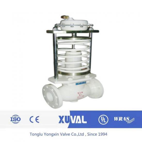 Carbon steel self-contained pressure regulating valve