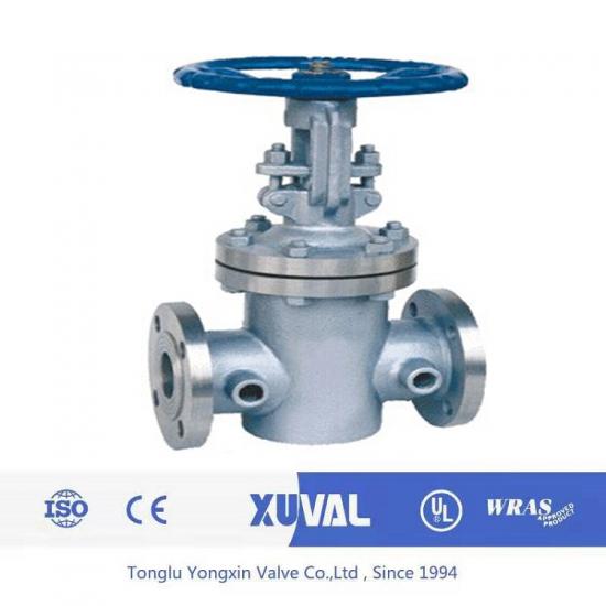 Stainless steel insulated gate valve
