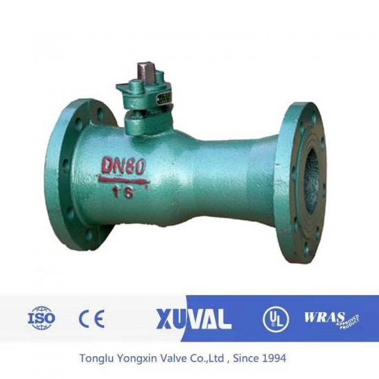Stainless steel integral high temperature ball valve