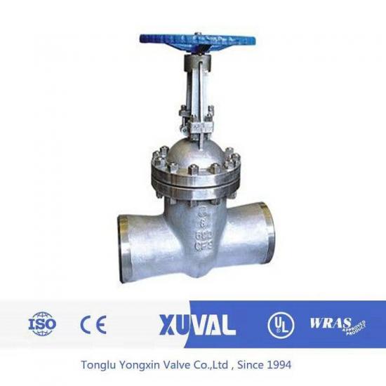 Carbon steel water seal gate valve