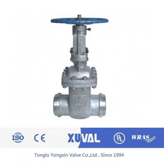 Carbon steel water seal gate valve