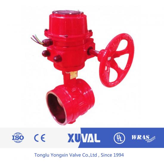 Clamp signal butterfly valve
