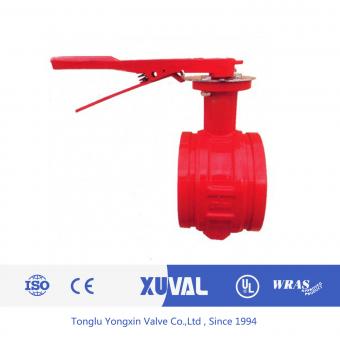 Clamp handle butterfly valve