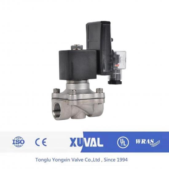 Timed drainage solenoid valve