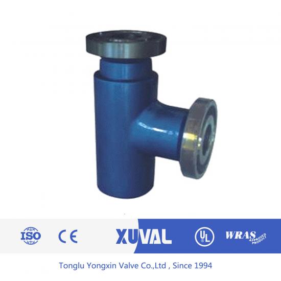 Stainless steel angle check valve