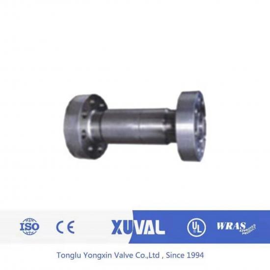 High pressure straight through check valve