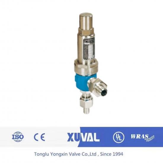 Spring micro opening safety valve