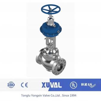 Cage type regulating valve