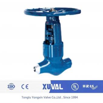 High temperature and high pressure power station stop valve