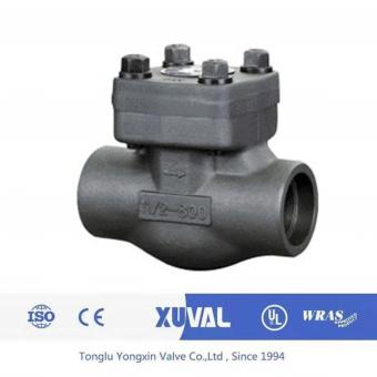 Welded valve cover H61H forged steel welded check valve