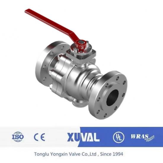 Fixed ball valve